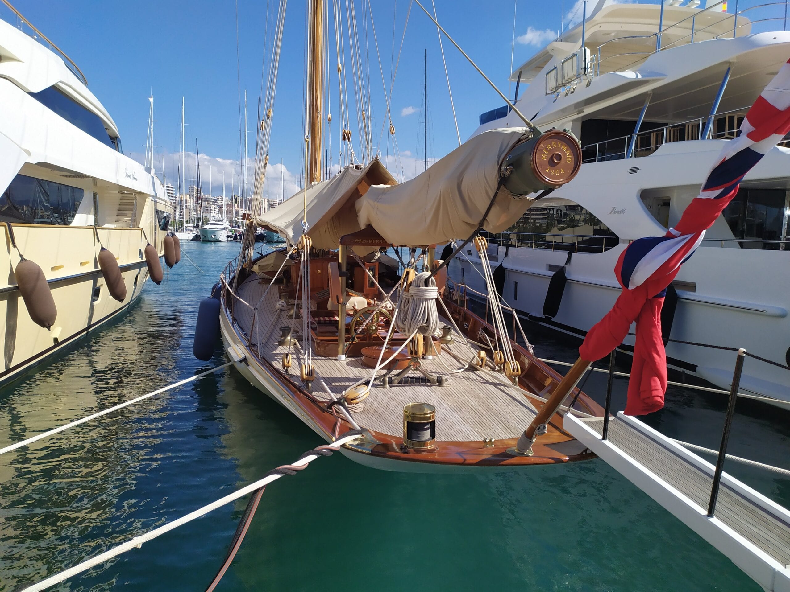 sailing yacht merrymaid